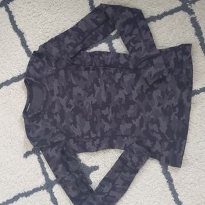 Lululemon Runderful Long Sleeve *Rulu heritage c amo